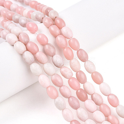 Natural Pink Opal Beads Strands G-N346-02B-09-1