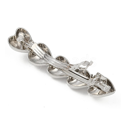 Alloy with Iron Clip Hair Barrettes PHAR-G014-01A-P-1
