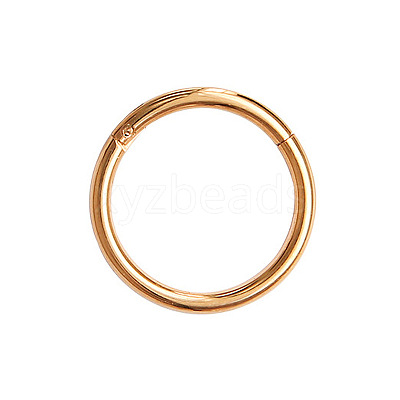 316L Surgical Stainless Steel Hoop Cartilage Earrings WGB51CA-70-1