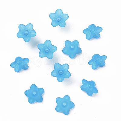 Transparent Acrylic Beads X-PL554-10-1