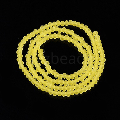 Transparent Glass Beads Strands LS-EGLA-A044-T1mm-MD29-1