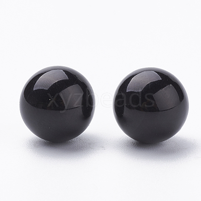 Eco-Friendly Plastic Imitation Pearl Beads X-MACR-S277-8mm-C27-1