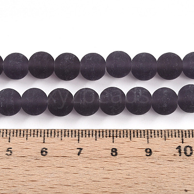 Transparent Glass Beads Strands LS-GLAA-T032-T8mm-MD03-1