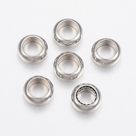 Tarnish Resistant 304 Stainless Steel Spacer Beads STAS-E149-20P-1