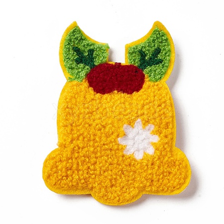 Christmas Bell Cloth Snap Hair Clips LS-PHAR-G003-10-1