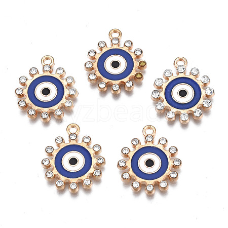 Alloy Enamel Pendants PALLOY-N153-52-1