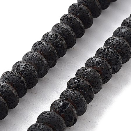 Natural Lava Rock Beads Strands G-H303-C27-1