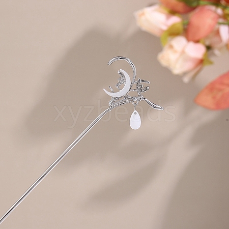 Moon Alloy Hair Sticks PW-WG941B2-01-1