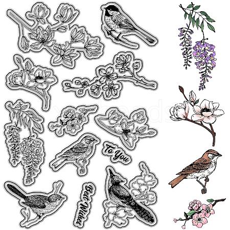 Custom PVC Plastic Clear Stamps DIY-WH0439-0340-1