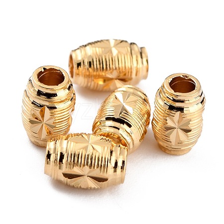 Brass Beads KK-O133-303A-G-1