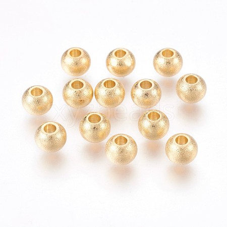 201 Stainless Steel Beads X-STAS-P220-06G-02-1