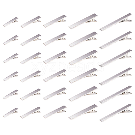 Iron Alligator Hair Clip Findings IFIN-PH0024-38P-1