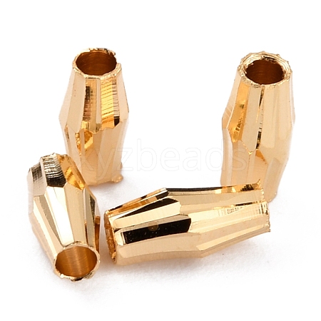 Brass Beads KK-O133-012C-G-1