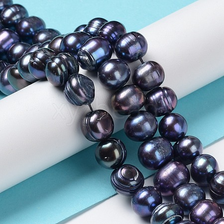 Natural Pearl Dyed Beads Strands PEAR-P005-03A-01-1