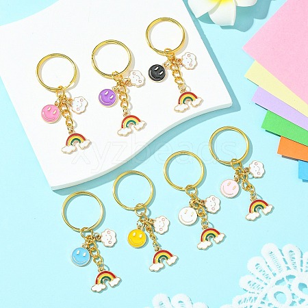 Alloy Enamel Keychain KEYC-JKC01077-1