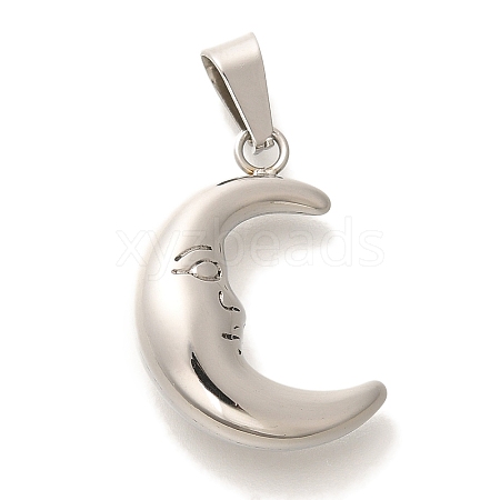 Anti-Tarnish 304 Stainless Steel Pendants STAS-U035-15P-1