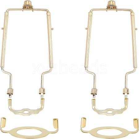 Iron Lamp Shade Harp Holder AJEW-OC0002-67G-1
