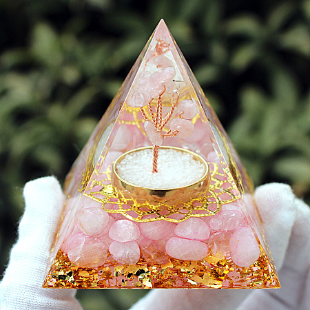 Orgonite Pyramid Resin Energy Generators PW-WG427A5-01-1