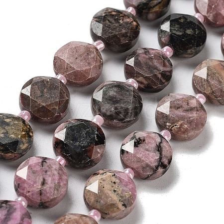 Natural Rhodonite Beads Strands LS-G-NH0004-025-1