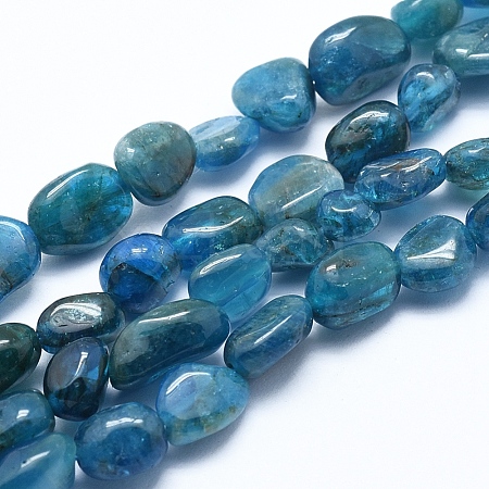 Natural Apatite Beads Strands G-E483-41A-1