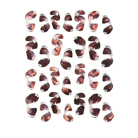 Shining Laser Ribbon Nail Decals Stickers MRMJ-R112-Z-D4311-02-1