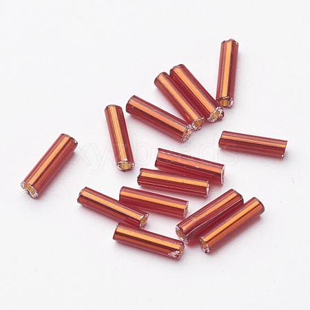 Glass Bugle Beads X-TSDB6mm25-1