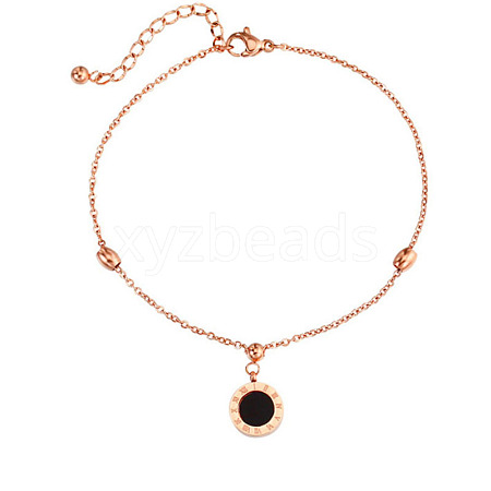 Brass Charm Anklets WG7B7F6-14-1