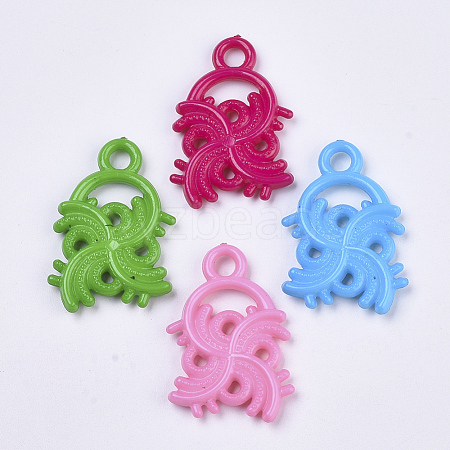 Opaque Acrylic Pendants SACR-N008-055-1