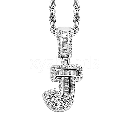 Brass Micro Pave Cubic Zirconia Pendants PW-WG3207D-20-1