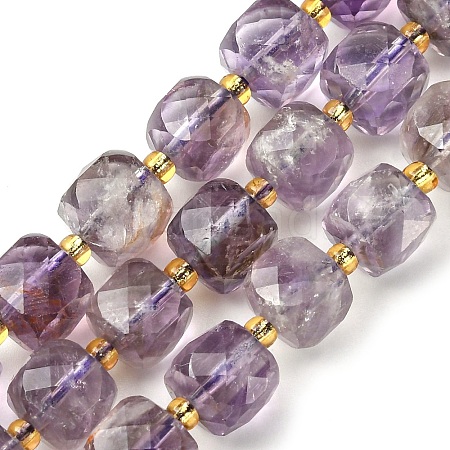 Natural Amethyst Beads Strands G-Q010-A06-01-1