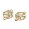 Alloy Enamel Connector Charms FIND-H039-19KCG-D-2