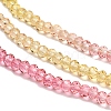 Transparent Painted Glass Beads Strands DGLA-A034-T2mm-A07-4