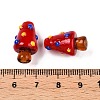 Handmade Lampwork Bumpy Beads LAMP-T022-02A-08-3