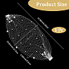 Polyester Fascinator Mesh Face Veil AJEW-CY0002-99-2