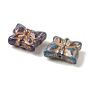 Baking Paint Glass Beads DGLA-G004-01H-2