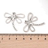 Dragonfly Tibetan Style Alloy Pendants X-TIBEP-R344-16AS-LF-3