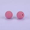 Round Silicone Focal Beads SI-JX0046A-78-2