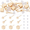 Brass Stud Earrings for Women EJEW-TA0001-67-1