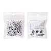 Craft White Acrylic Beads MACR-YW0001-13-8