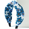 Flower Print Cloth Headband PW-WG040BF-02-1