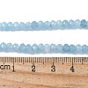 Dyed Natural Malaysia Jade Rondelle Beads Strands G-E316-2x4mm-64-2