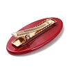 Oval with Word Love Resin Alligator Hair Clips LS-PHAR-D015-01D-2