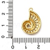 Brass Micro Pave Cubic Zirconia Pendants KK-C119-20A-G-3