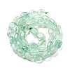 Natural Green Fluorite Beads Strands G-C179-F05-01-3