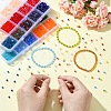 4500Pcs 30 Styles Electroplate Glass Beads Strands EGLA-YW0003-99-4