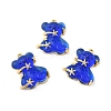 Transparent Resin Crystal Rhinestone Pendants KK-H438-04G-08-3