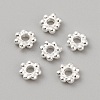 925 Sterling Silver Spacer Beads STER-WH0016-13B-1