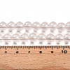 Baking Paint Transparent Glass Beads X1-DGLA-N006-8mm-02-4