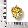 Rack Plating Brass Micro Pave Cubic Zirconia Pendants KK-A210-02A-G-3