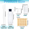 PET Flip Top Cap Bottle AJEW-GF009-91C-2